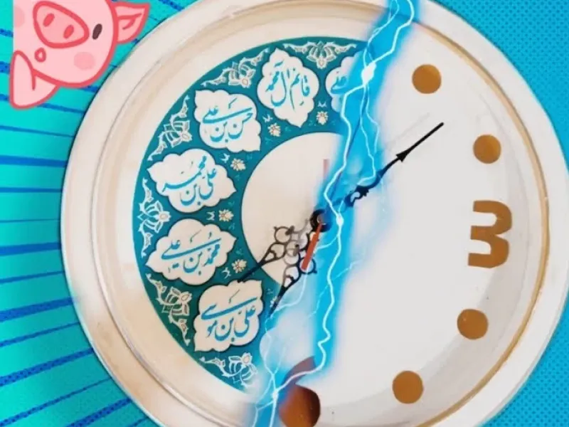 ایده خلاقانه برای درست کردن ساعت دیواری های قدیمی!