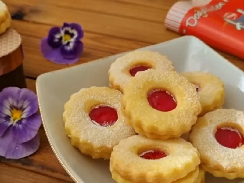 طرز تهیه شیرینی مربایی مشهدی نرم و بسیار خوشمزه!