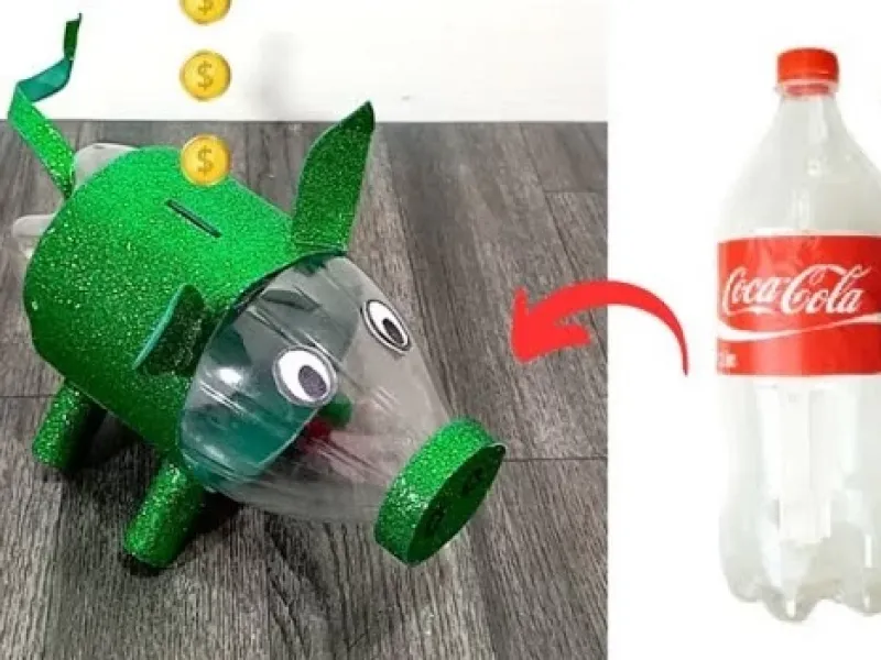 ساخت قلک فانتزی با بطری پلاستیکی/ ایده بازیافت بطری های پلاستیکی