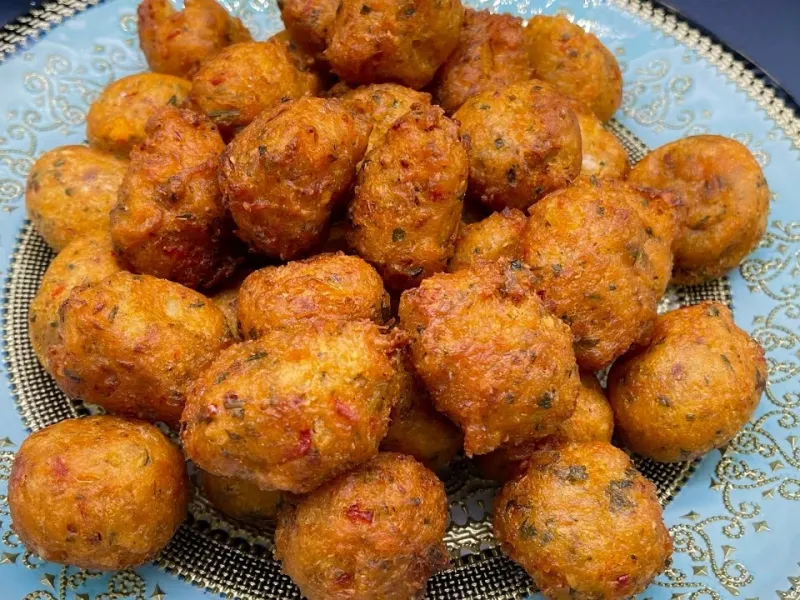 طرز تهیه پاکورا سیب زمینی خوشمزه و مخصوص با سبزیجات!