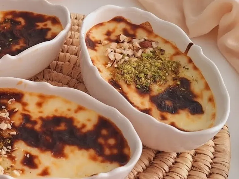 سوتلاچ ترکیه پودینگ برنج ترکی / معروف ترین دسر ترکیه ای