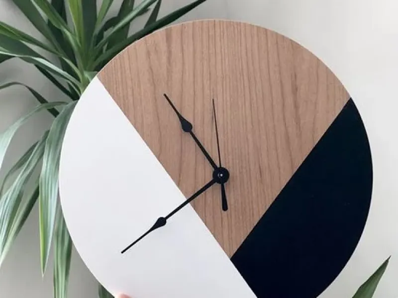 ساعت چوبی / چگونه ساعت چوبی بسازیم