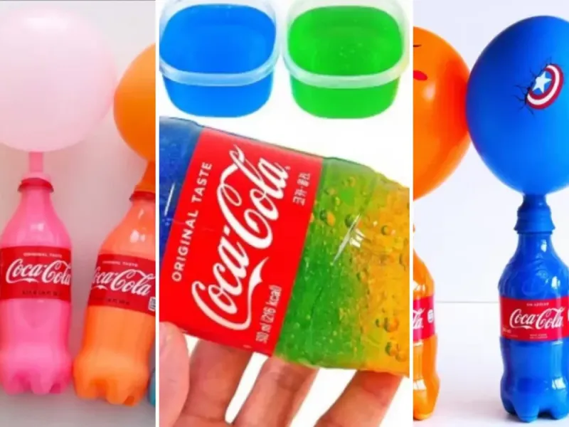 ترکیب باور نکردنی شکر و نمک / با چسب و نوشابه اسلایم درست کردیم