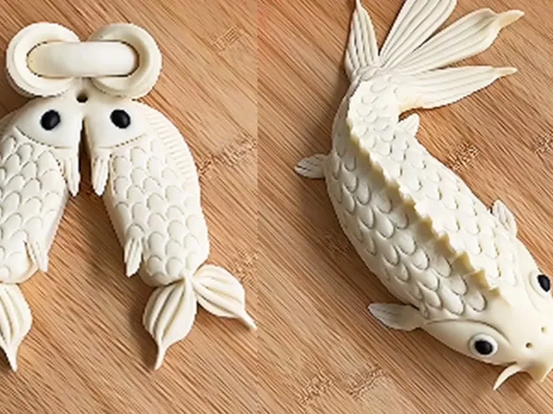 ایده های تزئین خمیر شیرینی پزی از ماهی گرفته تا پرنده!