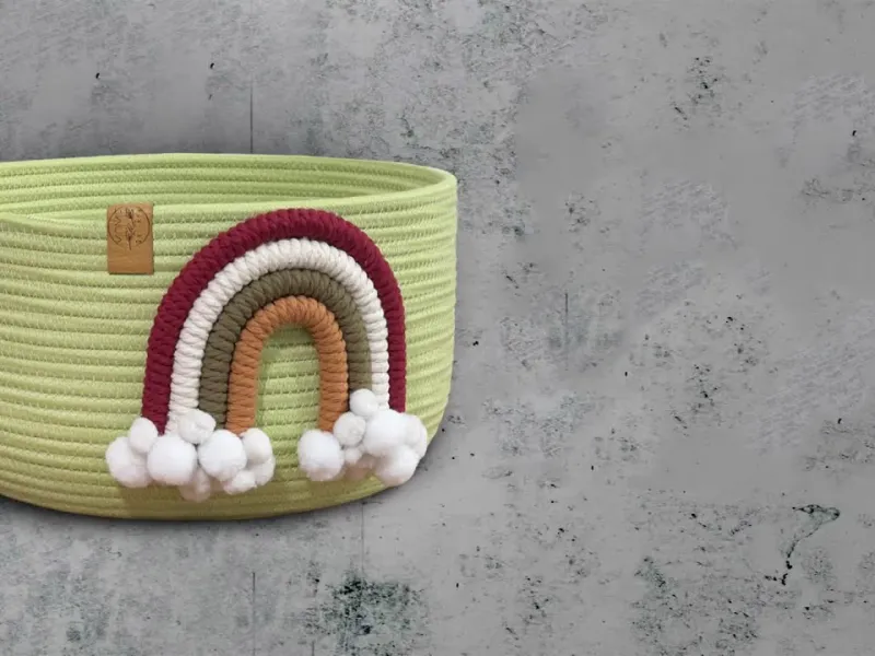 قیطان دوزی دوخت باکس رنگین کمان!