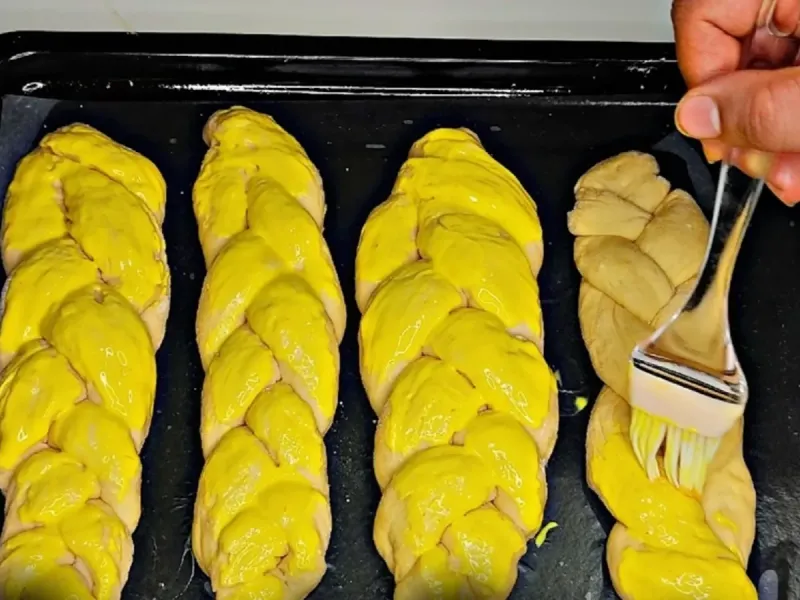 نان با ماست بدون شیر هر روز درست میکنم ساده و سالم و خوشمزه!