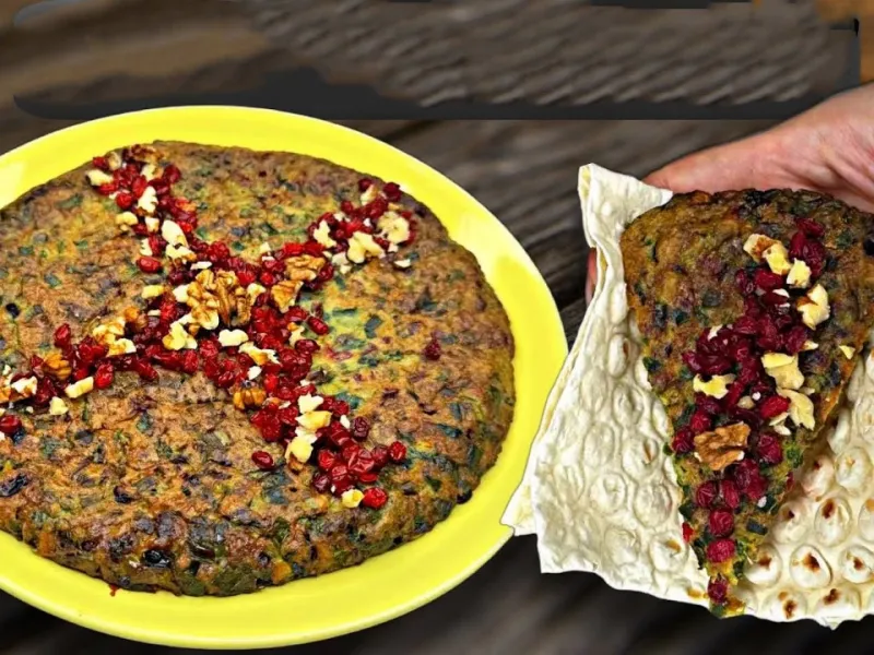 طرز تهیه کوکو تره و پیازچه متفاوت اما خوشمزه نیم ساعته آماده میشه!