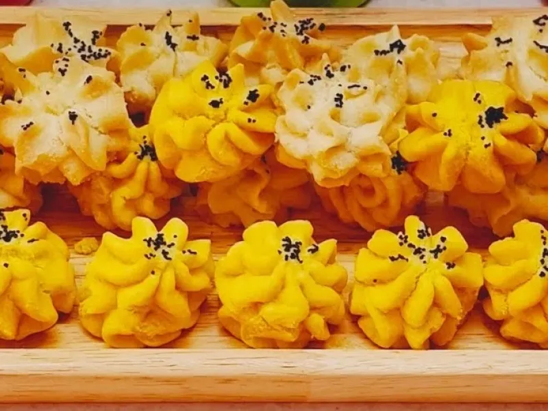 شیرینی بهشتی با بهترین رسپی فوق العاده خوشمزه در دهان آب میشه!