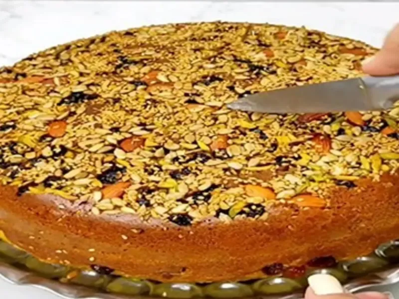 قدیمی ترین شیرینی اصفهان کماج اصفهانی بدون روغن!