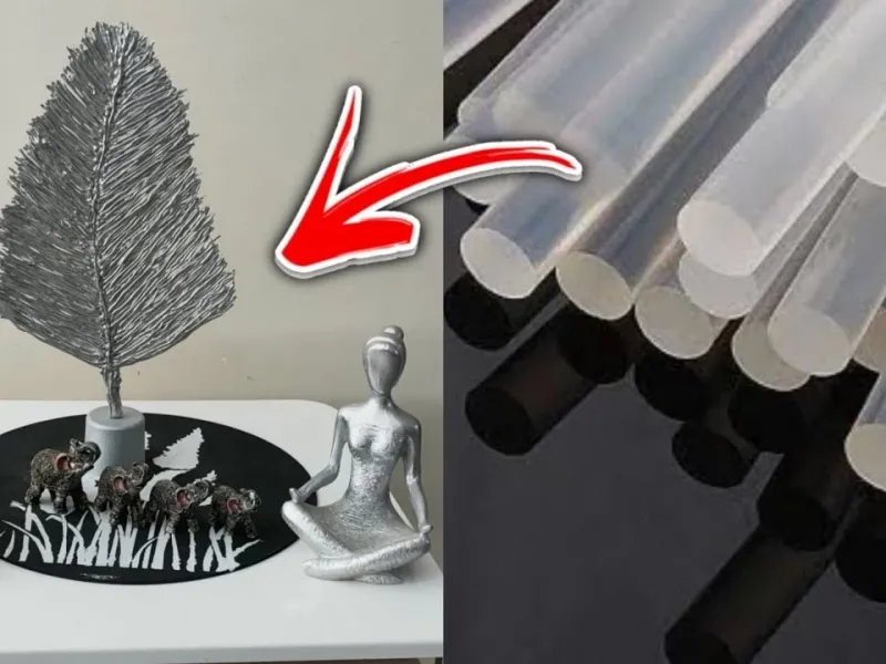 ساخت برگ تزئینی با چسب داغ: ایده ای خلاقانه برای دکوراسیون ساخت برگ تزئینی با چسب داغ: ایده ای خلاقانه برای دکوراسیون