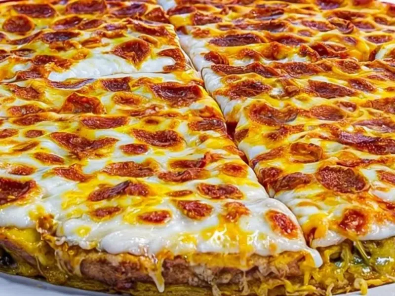 طرز تهیه پیتزا گیاهی بدون گوشت و بدون خمیر : غذای رژیمی : کافیه فقط یکبار امتحانش کنی