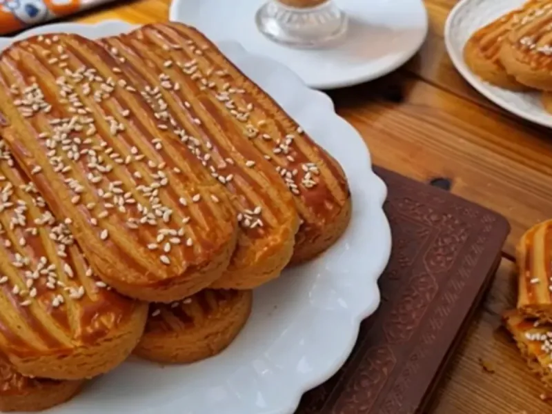 طرز تهیه شیرینی پادرازی مشهد ترد و خوشمزه با تمام نکات!