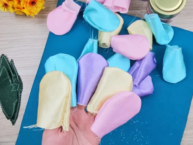 ساخت هدیه خلاقانه با پارچه های دورریختنی!