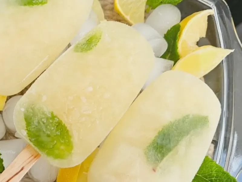 بستنی یخی موهیتویی، خنک کننده تابستان!