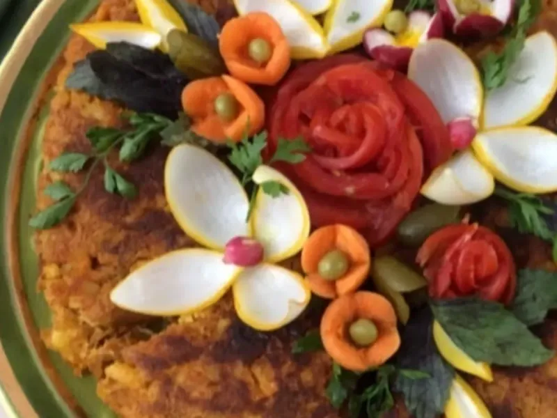 کوکوی مرغ و آلو دستور غذایی نوستالژیک و بی نظیر از آشپزی مامانم!