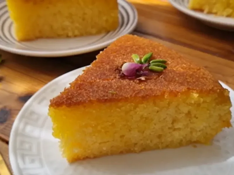 کیک شربتی 3 سوته بدون فر / این کیک خمیر نمیشه