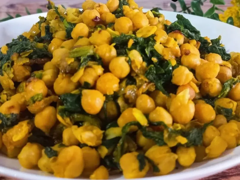 طرز تهیه یک غذای ساده و خوشمزه نخود را به این روش بپز از خوشمزگیش شگفت زده میشی!