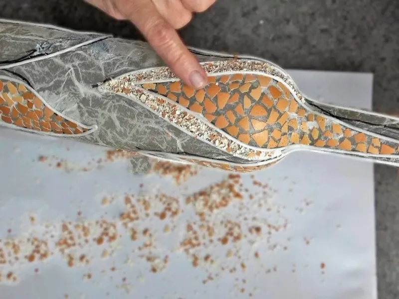 ساخت دکوری خلاقانه با بطری شیشه ای و پوسته تخم مرغ!