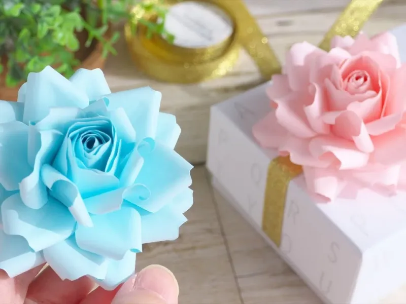 آموزش ساخت رزهای کاغذی در خانه!