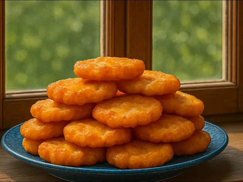 فطایر سیب زمینی و فلفل دلمه ای ترد و خوشمزه /دستور اسنک سریع با سیب زمینی و فلفل