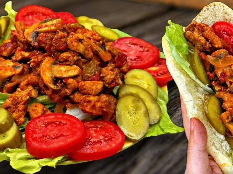 غذای فوری و خوشمزه با مرغ / انقدر خوشمزست که هفته ای دوبار میپزم