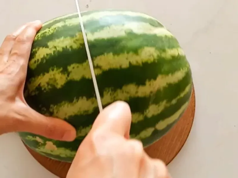 تزیین هندوانه ساده و بسیار شیک برای مهمونی!