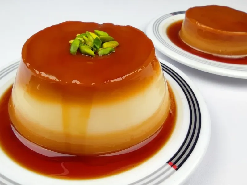 طرز تهیه کرم کارامل بدون فر و همزن بدون استفاده از بخار و یا پخت پز در سریعترین زمان به روش قنادی!