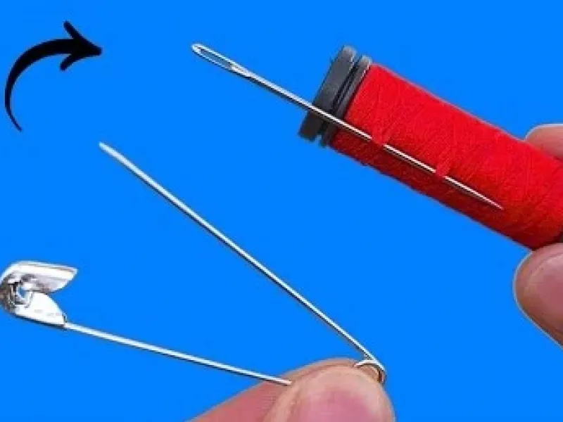 ترفندهای مخفی خیاط ها برای سوزن نخ کردن سریع!