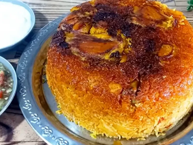 بهترین و حرفه ای ترین طرز تهیه دمی گوجه با ته انداز مرغ خوشمزگیش دیوانه کنندست!