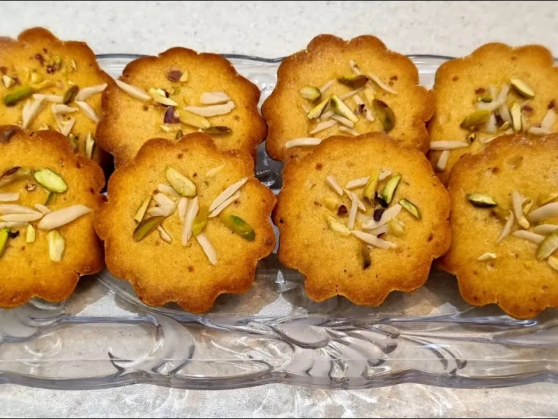 طرز تهیه کیک یزدی اصل حاج خلیفه طرز تهیه کیک یزدی با تمام نکات به سبک کارگاه های یزد!