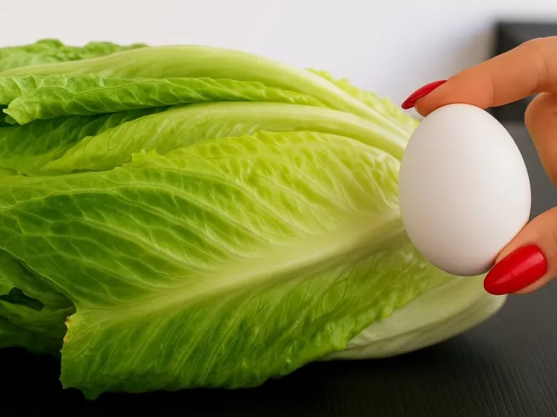 شاهکار کاهو و تخم مرغ و یه لقمه بخوری نمیتونی متوقفش کنی و هفته ای دو بار درستش می کنم!