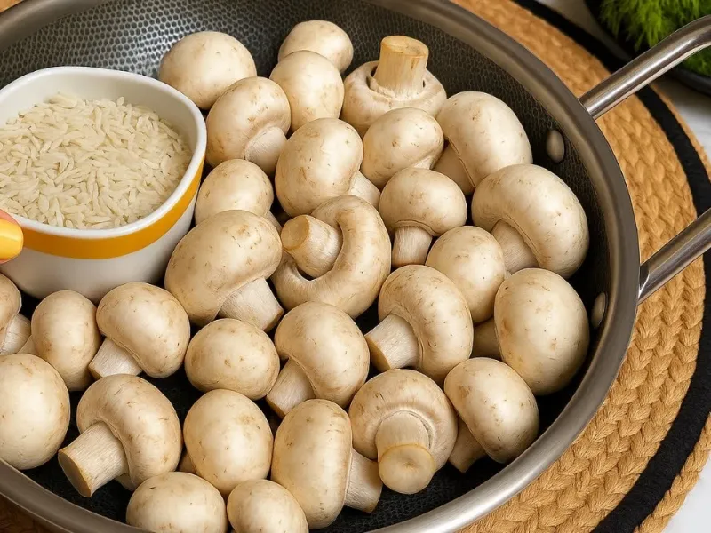 یه خوراک خوشمزه و متفاوت با قارچ ! بدون گوشت سریع سالم و اقتصادی