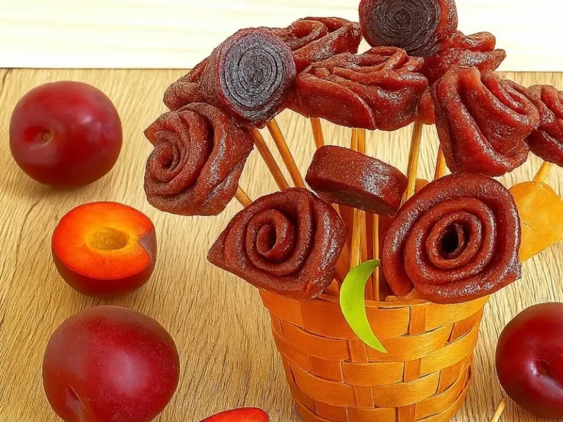 طرز تهیه لواشک ملس و خوشمزه در خانه!