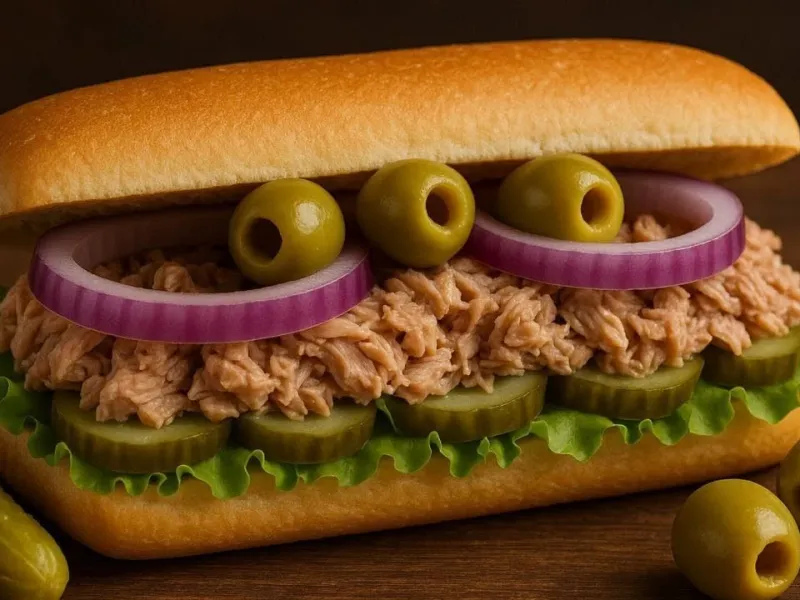 راز ساندویچ تن ماهی سریع خوشمزه !