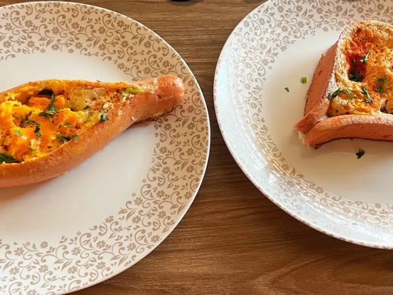 سوسیس تخم مرغ متفاوت / صبحانه زیبا