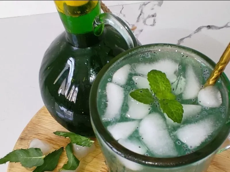 طرز تهیه شربت نعنا و راز معلق موندن تخم شربتی فقط با چند قلم! طرز تهیه شربت نعنا و راز معلق موندن تخم شربتی فقط با چند قلم!