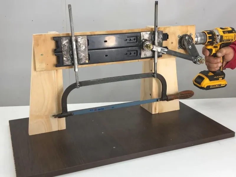 باور نکردنی! من یک مته را به یک اره تبدیل کردم!