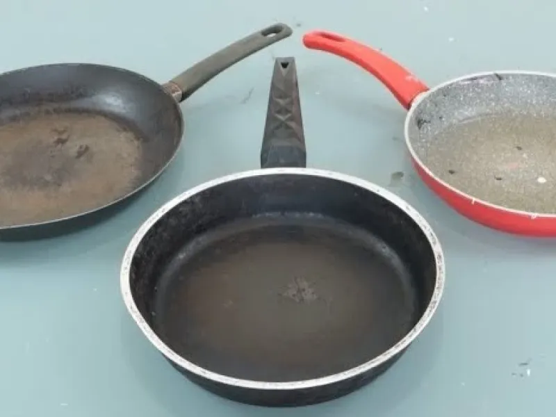 تابه های قدیمی را دور نیندازید، ببینید با لاک ناخن و ماهیتابه چه کردم!