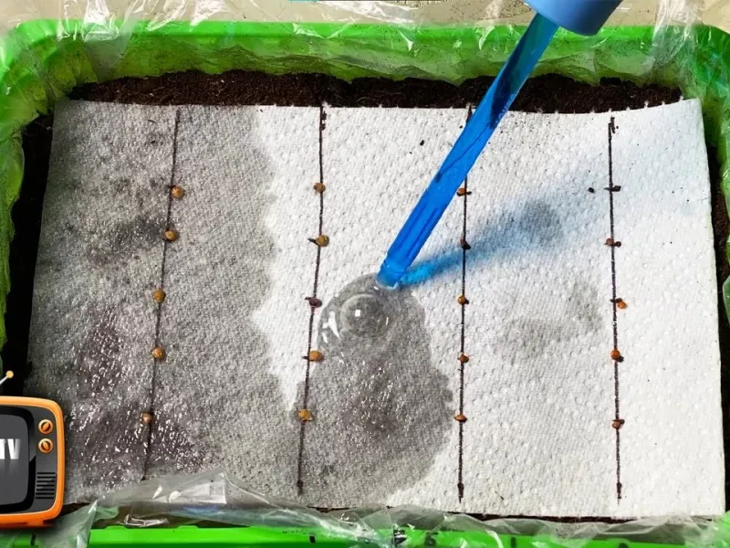 این تنها راهی است که من الان گوجه می کارم! چرا قبلا به این موضوع فکر نکرده بودم!