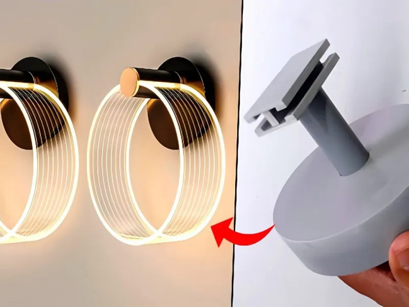 از لوله PVC یک چراغ سقفی تزئینی برای خانه خود بسازید ؟!