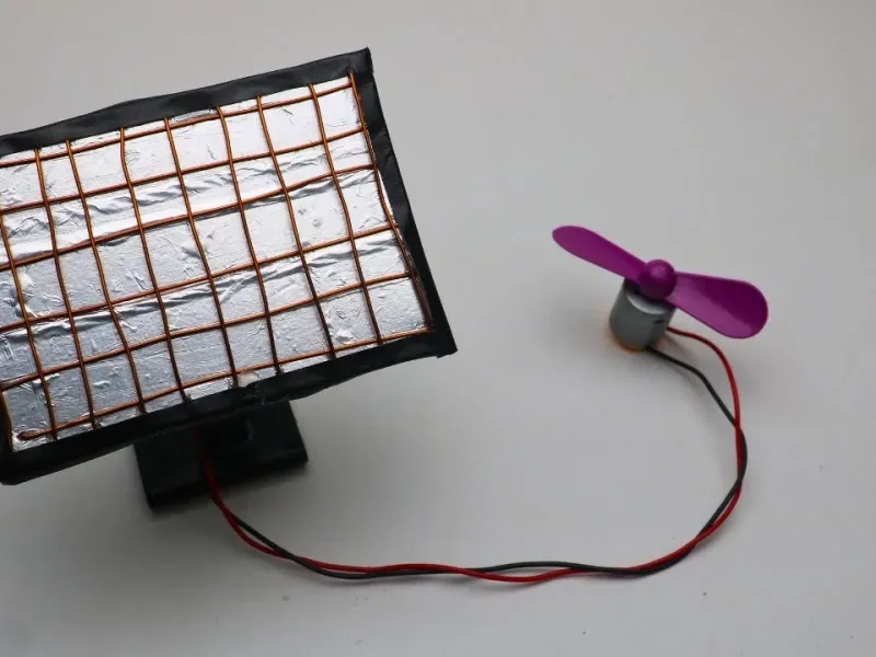 نحوه ساخت پنل خورشیدی با سیم مسی در خانه / طرز ساخت پنل خورشیدی با سیم مسی با روش بسیار آسان!