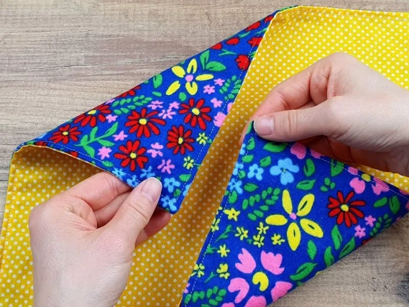 ساخت آسان با دو تکه پارچه