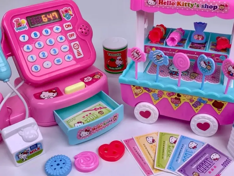 لذت باز کردن جعبه اسباب بازی های Hello Kitty و Sanrio به سبک اسمر!