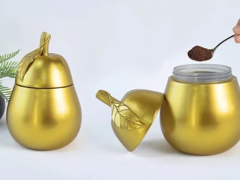 ساخت گلدان زیبا شبیه گلابی / طرز ساخت گلدان سرامیکی در خانه!