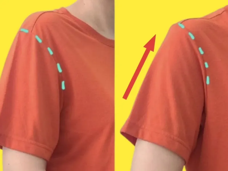 ترفند سریع دوخت برای شانه های پهن/ فقط با یک درز لباس های خود را درست کنید!