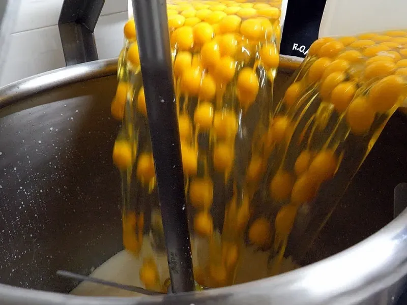 طرز تهیه وافل خانگی با 300 تخم مرغ / غذای خیابانی کره ای!