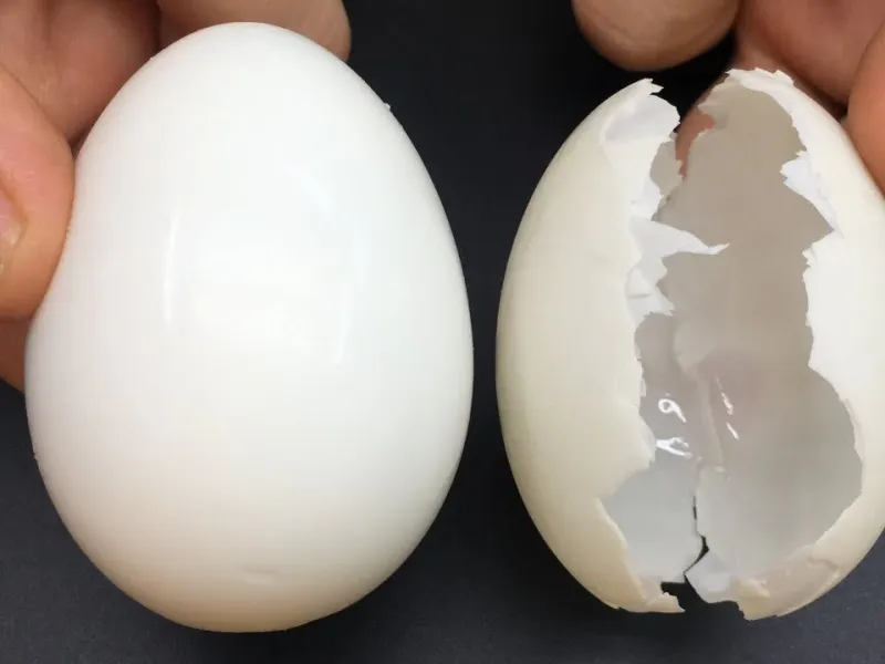 تخم مرغ را مستقیماً در آب نجوشانید/ روش هتل پنج ستاره برای پختن تخم مرغ را یاد بگیرید!