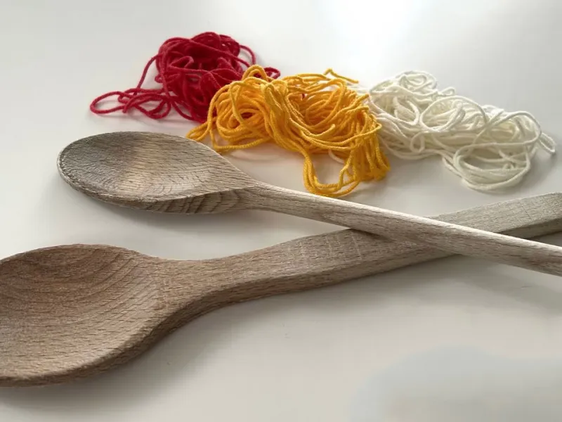 ببینید با قاشق های چوبی قدیمی و طناب های دور ریختنی چه کردم!