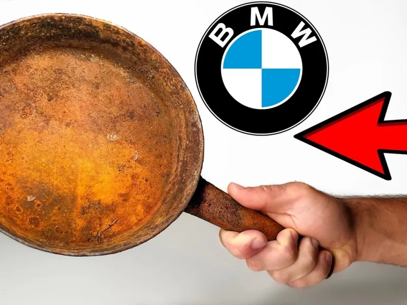 بازسازی نادر ماهی تابه قدیمی BMW!