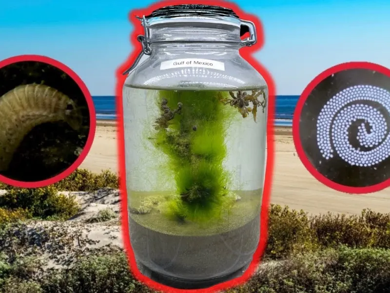 من آب اقیانوس را در یک شیشه ریختم، این اتفاقی است که افتاد!